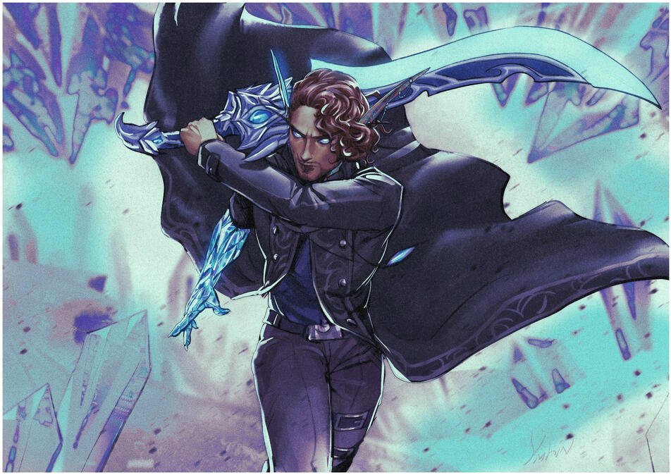 "I got ice runnin' through my veins; So focus on the light, I can't feel the pain." (lucioH, Twitter)