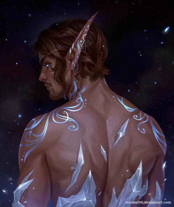 'The stinging bite of blistering ice is more akin to a burning flame than a chilling cold.' (nezumi96, DeviantART)