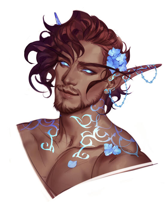 'The perilous cold of Nor'andir's winter coming to an end was at last allowing the warmth of spring to be bestowed upon him.' (Orsob, Twitter)