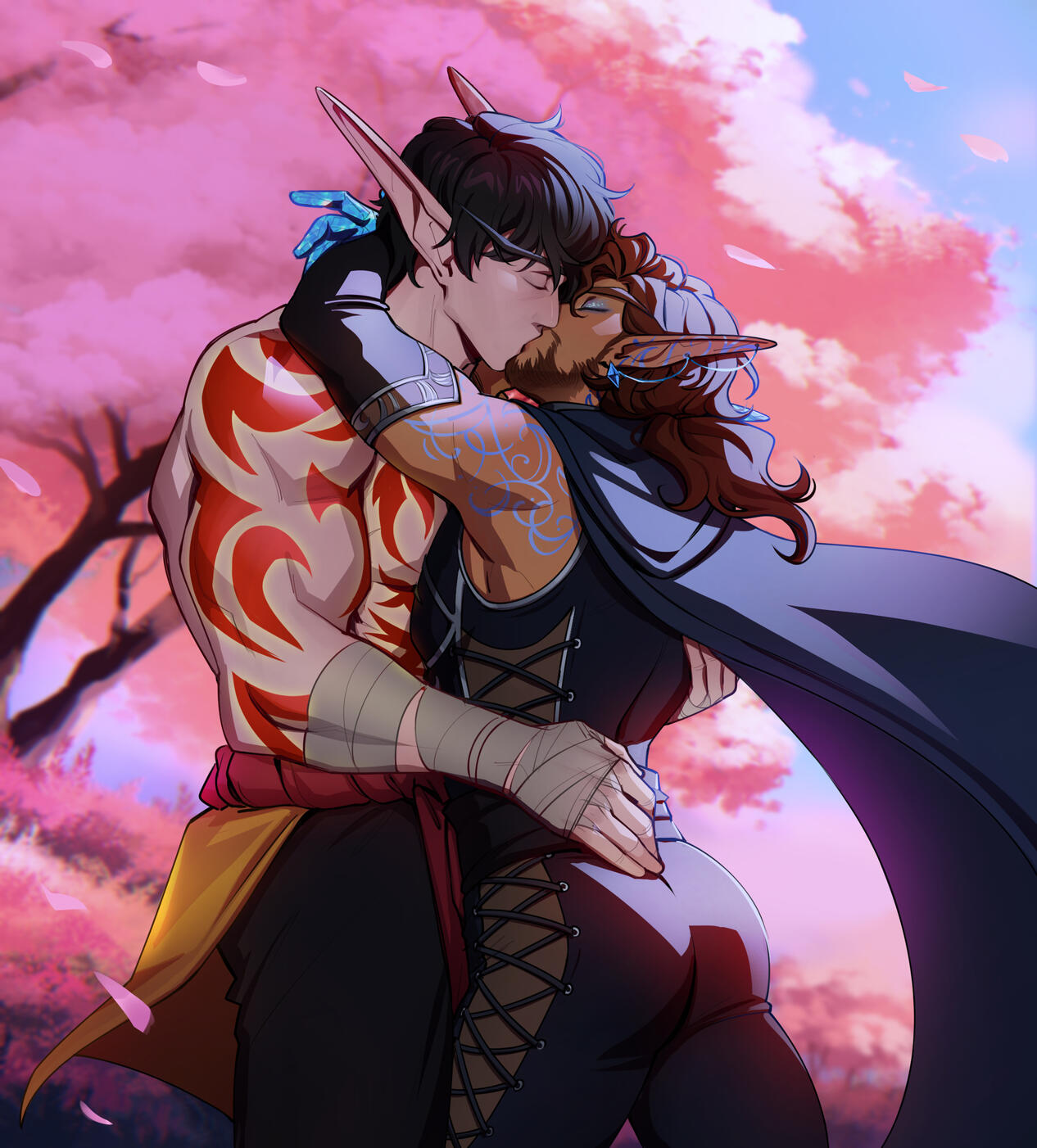 'Lips that felt just like the inside of a rose' (SoulArtVibes, Twitter)