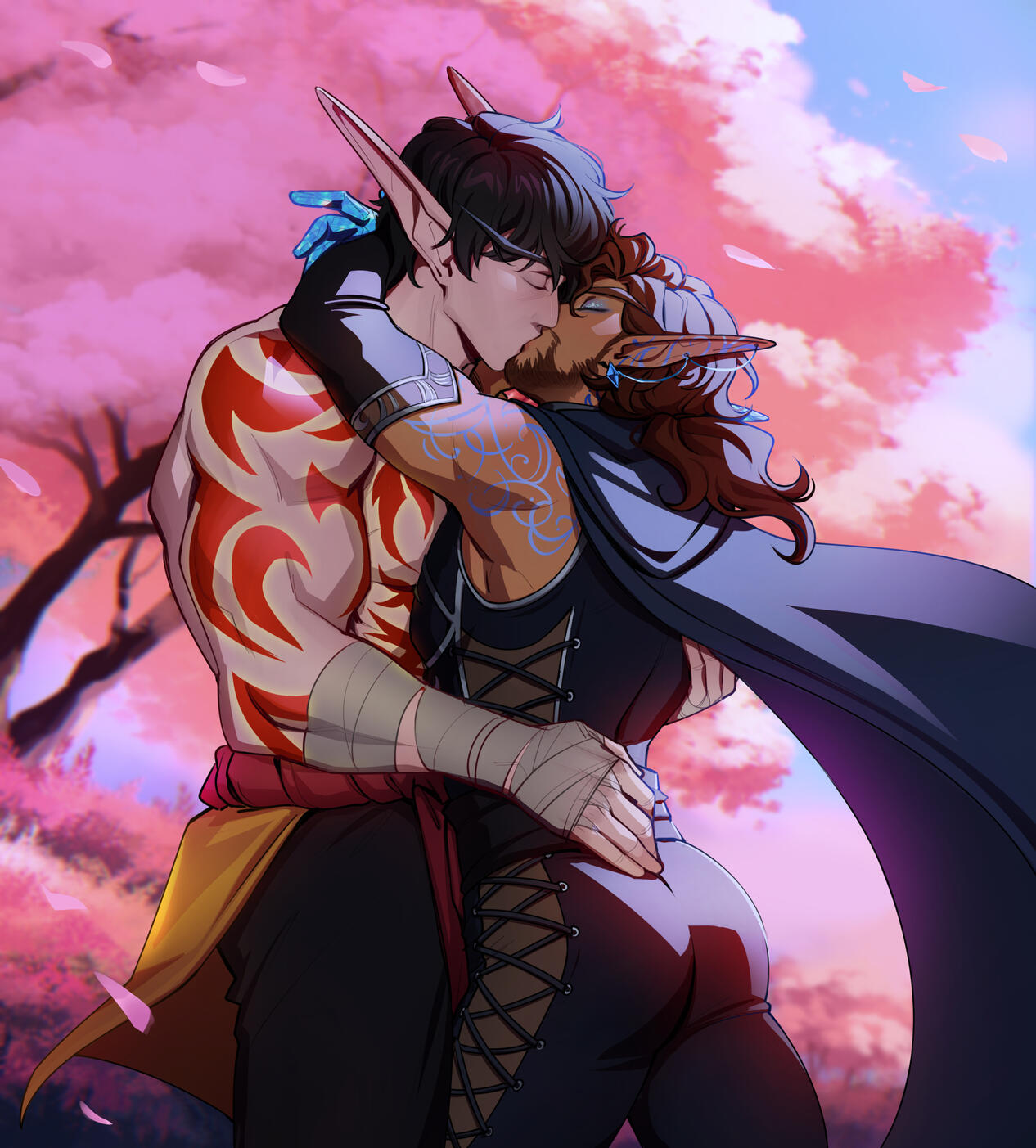 'Lips that felt just like the inside of a rose' (SoulArtVibes, Twitter)