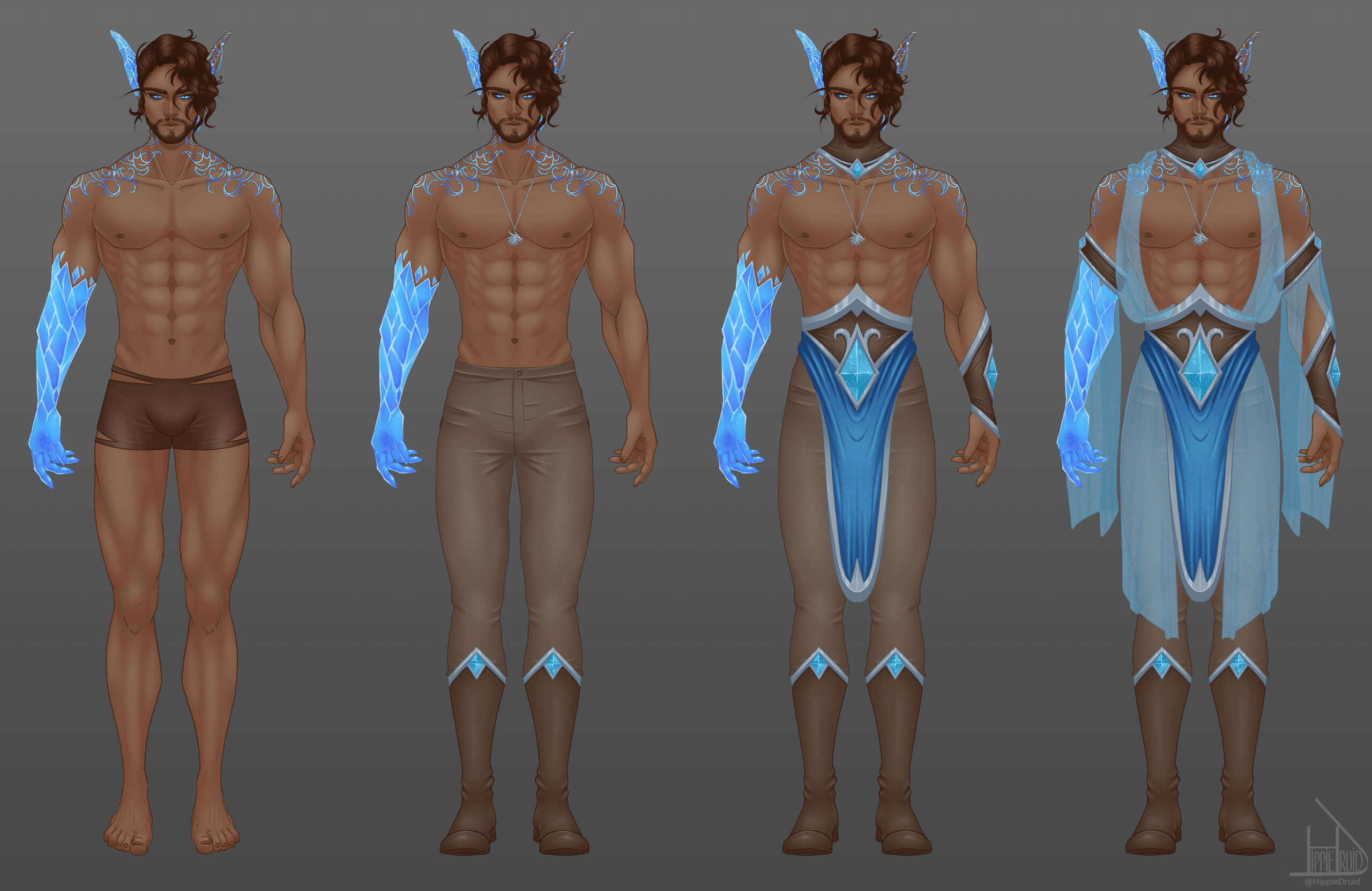 &#39;Lunar Wolf&#39; (HippieDruid, Twitter)