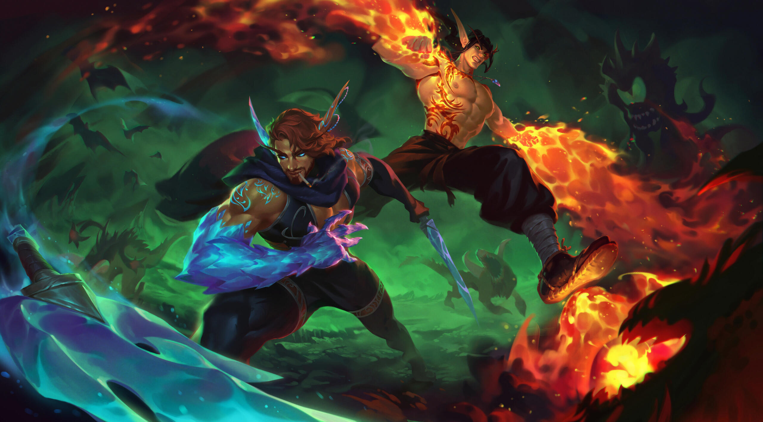 'Black night, Dark sky, The devil's cry' (mihail_dava , Twitter)